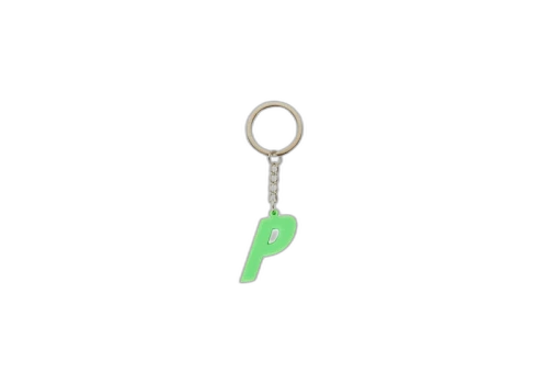 Palace P-Glow Keyring Green
