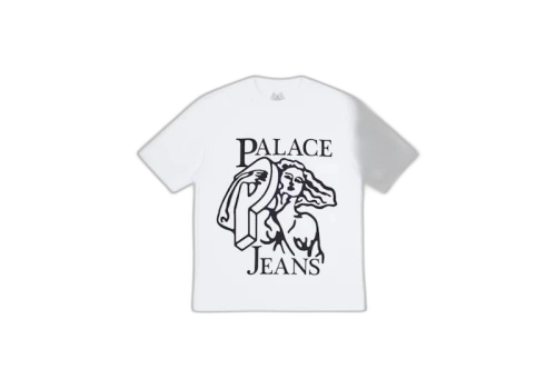 Palace P Jeans T-Shirt White/Black