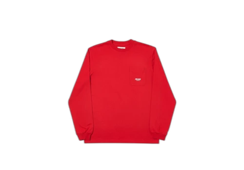 Palace P-Line Pocket Longsleeve Red