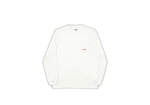 Palace P-Line Pocket Longsleeve White