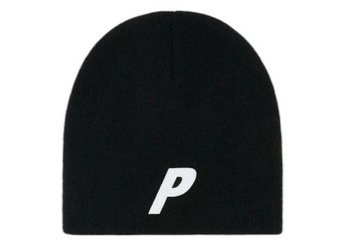 Palace P Nein Cuff Beanie Black