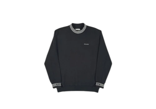 Palace P-Rib Crew Black