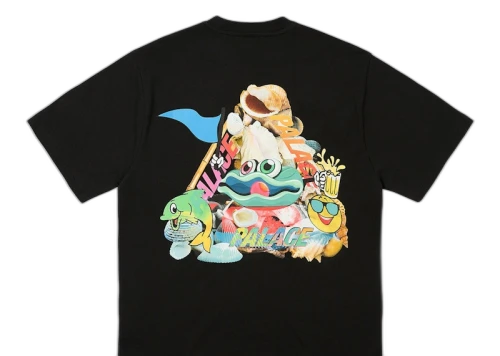 Palace P Sea T-Shirt Black