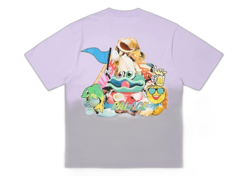 Palace P Sea T-Shirt Pastel Purple