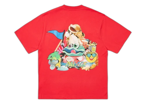 Palace P Sea T-Shirt Tomato Red