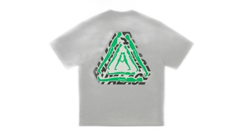 Palace P3 Lean T-Shirt Grey Marl