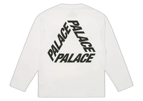 Palace P3 Longsleeve White