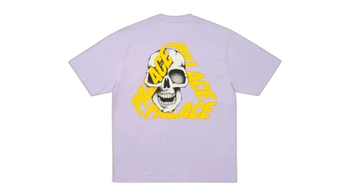 Palace P3 Skull T-shirt Pastel Purple