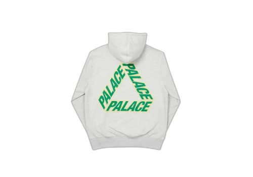 Palace P3 Team Hood Grey Marl