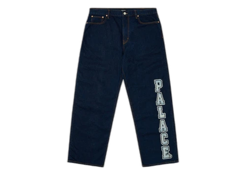 Palace P90 College Stress Baggy Jean Indigo Wash