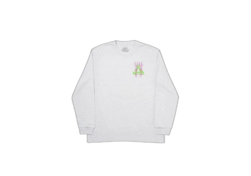 Palace Pair Of Hippys Longsleeve Grey Marl