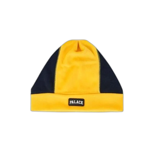 Palace Pal Fleece Beanie Yellow/Navy