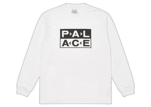 Palace PAL Longsleeve White