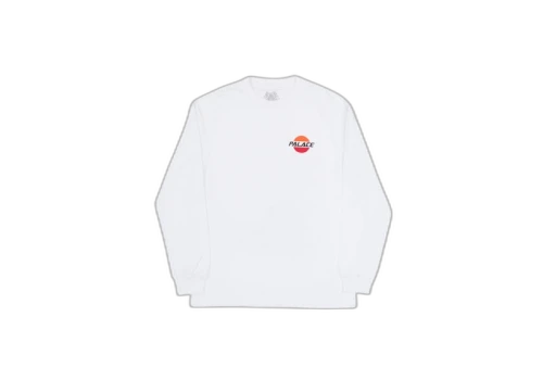 Palace Pal Sol Longsleeve White/Pink/Black/Orange