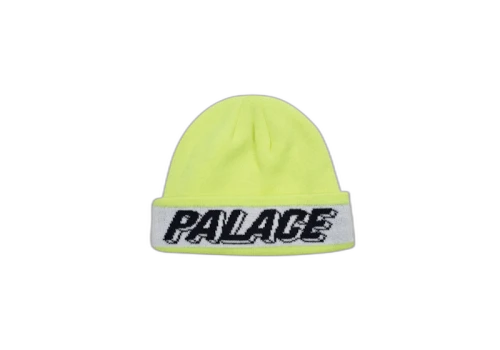 Palace 3D Beanie Fluro Yellow