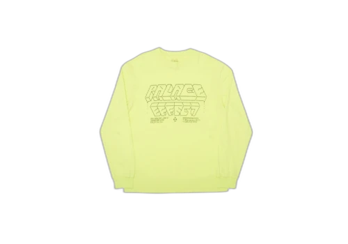 Palace Effect Longsleeve Fluro Yellow