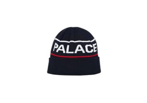 Palace Handle Beanie Black/White/Red
