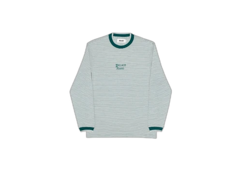 Palace Jeans Longsleeve Top Green/White