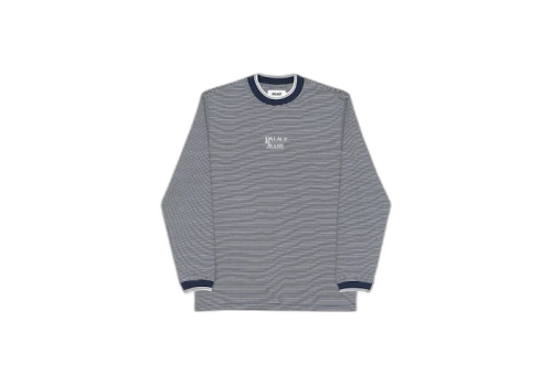 Palace Jeans Longsleeve Top Navy/White