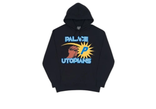 Palace Utopians Hood Black