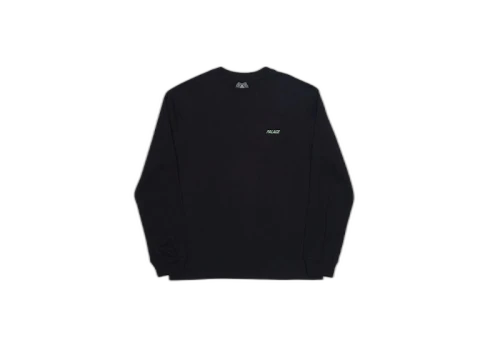 Palace Visions L/S T-Shirt Black