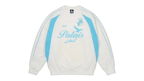 Palace Palais Pro-Team Crew White