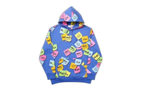 Palace Palast Minute AOP Hood Blue