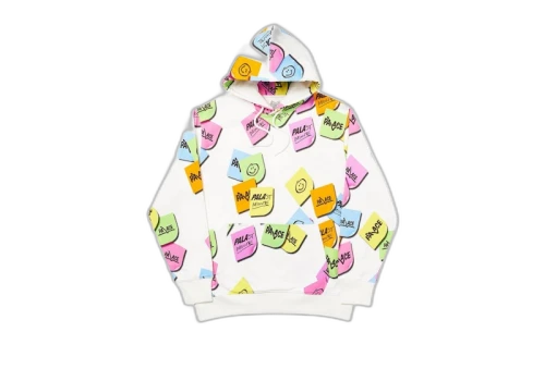 Palace Palast Minute AOP Hood White
