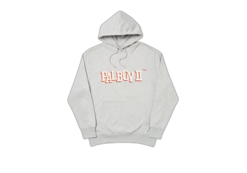 Palace Palboy Hood Grey Marl
