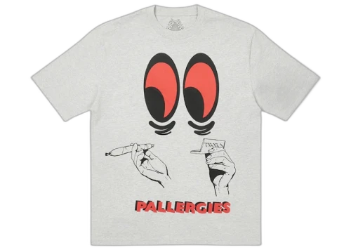 Palace Pallergies T-shirt Grey Marl