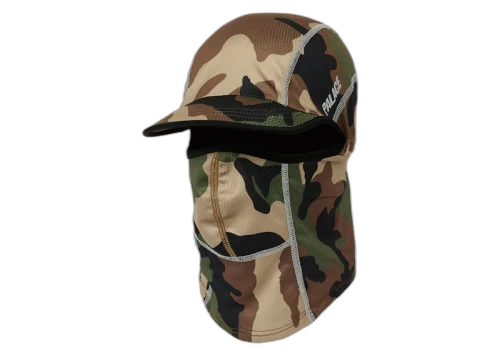 Palace Paltech Peak Balaclava Woodland Camo