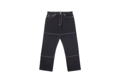 Palace Panel Jean Black Stone Wash