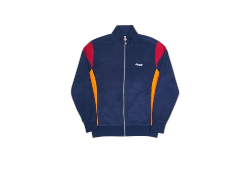 Palace Panelled Track Top Navy/Orange/Cayenne