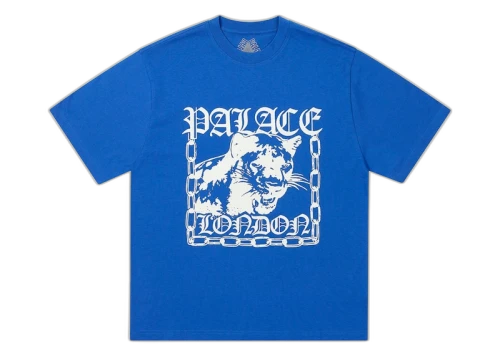 Palace Panther T-Shirt Blue Berry
