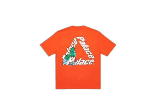 Palace Parrot Palace-3 T-Shirt Dark Orange