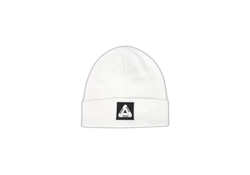 Palace Patch Beanie White