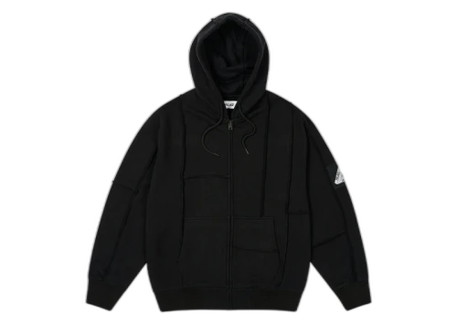 Palace Patch Me Up Zip Hood Black