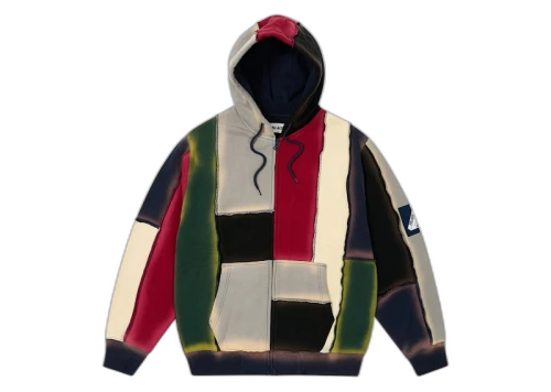 Palace Patch Me Up Zip Hood Multi Brights