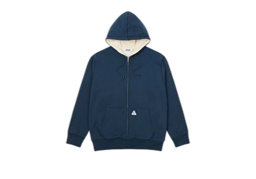 Palace Patch Thermal Zip Hood Navy