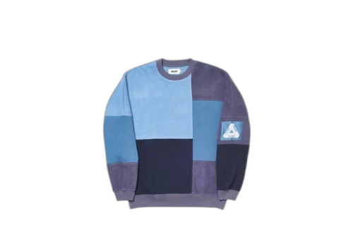 Palace Patch Up Ya Life Crew Blue