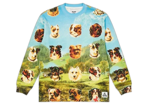 Palace Payne Waffle Longsleeve Multi