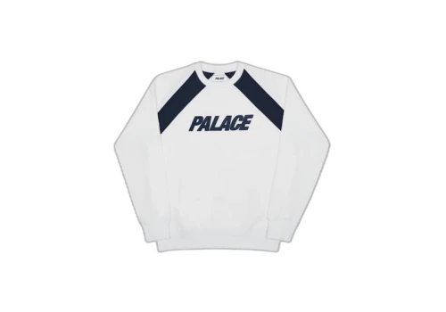Palace Peak Crew White/Navy