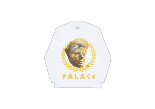 Palace Peaser Longsleeve White