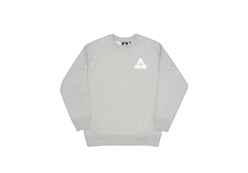 Palace Performance Crew Grey Marl