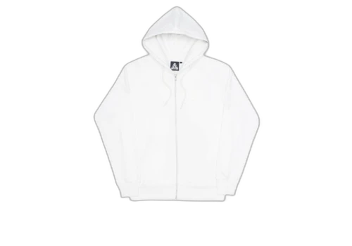 Palace Performance Zip Hood White