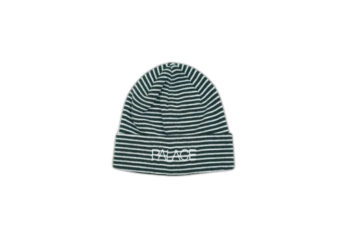 Palace Petit Stripe Beanie Green