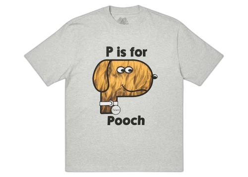 Palace Pets Are Key T-shirt Grey Marl