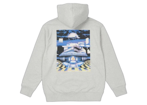 Palace PEZ Hood Grey Marl