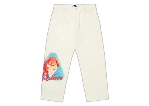 Palace Phumper P90 Baggy Jean White