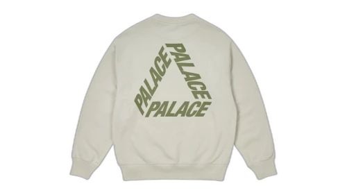 Palace Pigment P3 Crew Concrete Grey